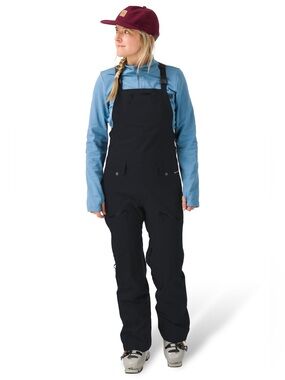 Flylow  FOXY BIB  Insulated Snow Pants Black Size XS